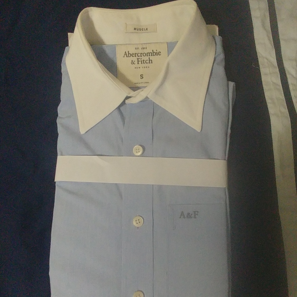 A & F Button Down Dress Shirt